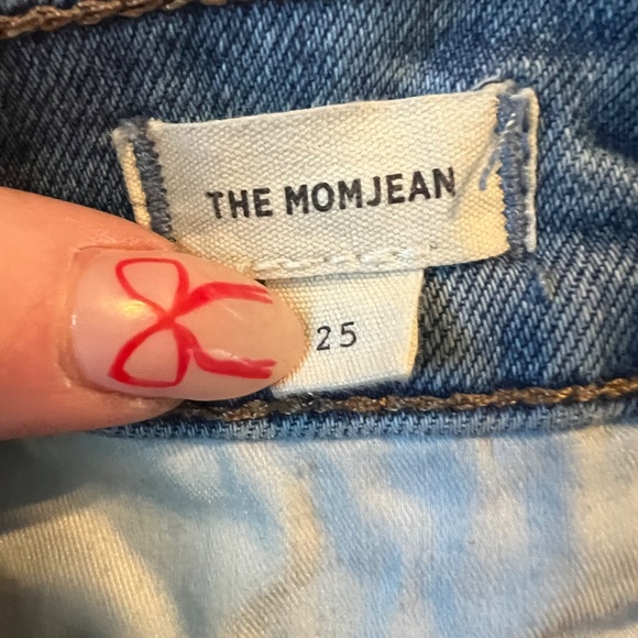 Madewell The Mom Jean women's medium wash jeans size 25 - Picture 5 of 6